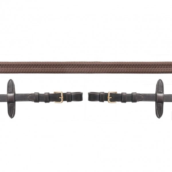 Schockemohle Rubber Reins With Buckle 2 Schockemohle Rubber Reins With Buckle - Image 2