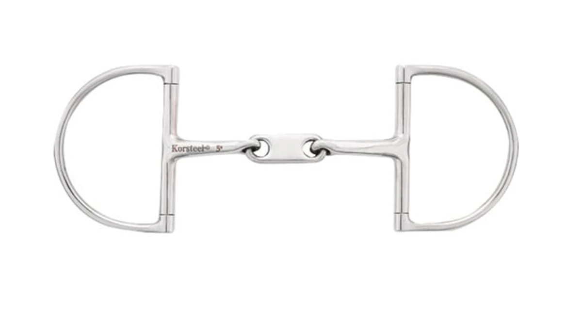 Korsteel Dr. Bristol Dee Snaffle Bit 1 Korsteel Dr. Bristol Dee Snaffle Bit