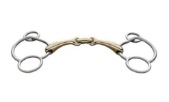 Herm Sprenger Dynamic RS Sensogan Universal Double Jointed Snaffle - 16mm