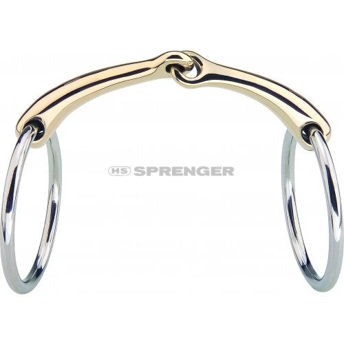 Herm Sprenger Dynamic RS Aurigan Loose Ring Single Jointed - 16mm 1 Herm Sprenger Dynamic RS Aurigan Loose Ring Single Jointed - 16mm