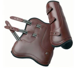 Prestige Leather Open Front Boots - Neoprene Lining