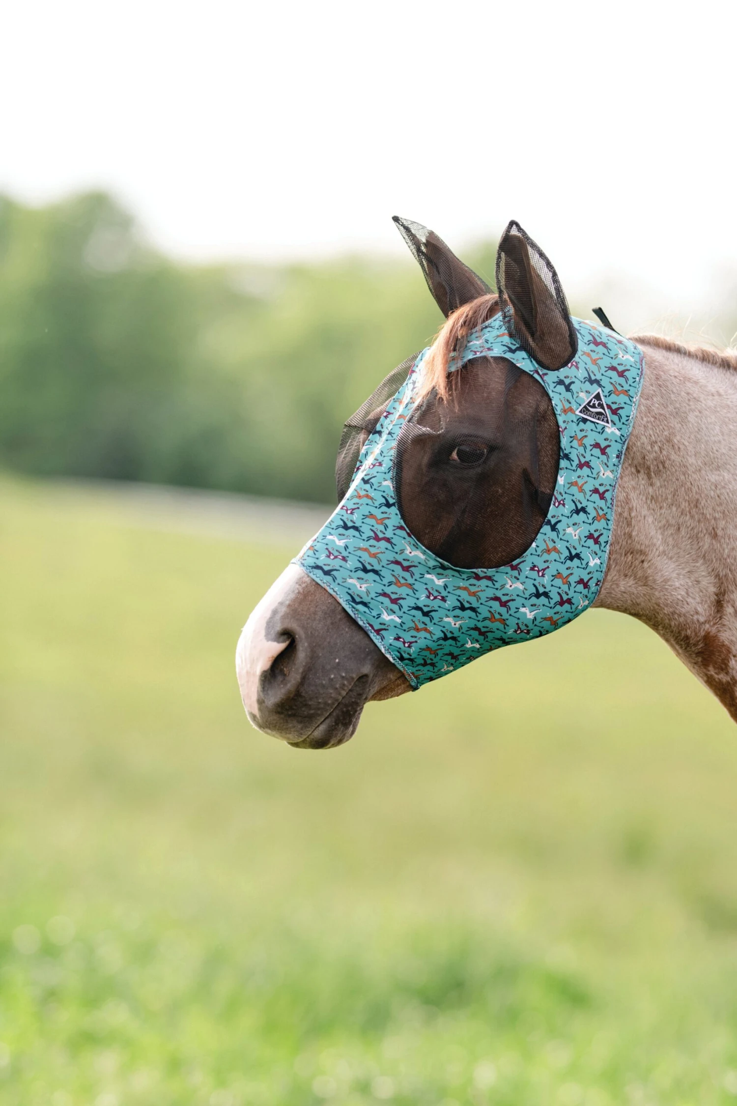 Professional's Choice Comfort Fit Lycra Fly Mask 9 Professional's Choice Comfort Fit Lycra Fly Mask - Image 9