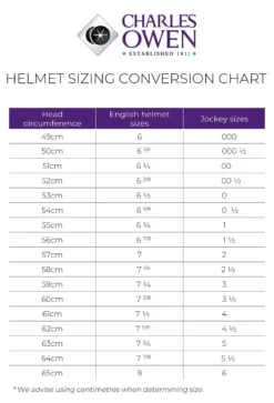 Charles Owen Pro Skull II -Sports - Equestrian Sports Charles Owen Sizing Chart 3b127553 84e2 491a be23 c0b778a6c2cc scaled