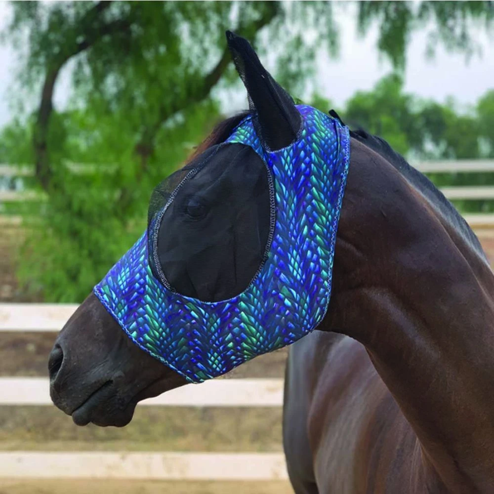 Professional's Choice Comfort Fit Lycra Fly Mask 13 Professional's Choice Comfort Fit Lycra Fly Mask - Image 13