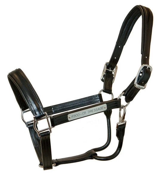 Walsh Leather Dressage Halter 1 Walsh Leather Dressage Halter