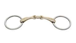 Herm Sprenger Dynamic RS Loose Ring Double Jointed Sensogan Snaffle - 18mm