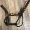 Consignment Leather Halter W/plate