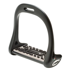 Lorenzini Aluminum/Titanium Stirrups Wide Rubber Base