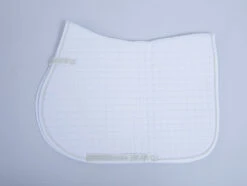 BUCAS - MAX SADDLE PAD -Sports - Equestrian Sports Max Saddle Pad Jump White silver piping 249
