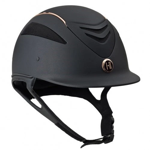 One K Defender Matte Rose Gold Stripe Helmet 1 One K Defender Matte Rose Gold Stripe Helmet