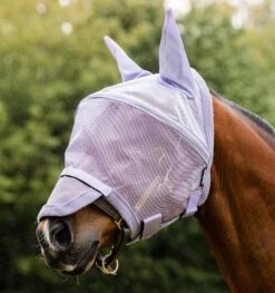 Horseware Ireland Horseware - Rambo Flymask Plus -Sports - Equestrian Sports dmaf15 ll00 Rambo Plus Flymask lavender