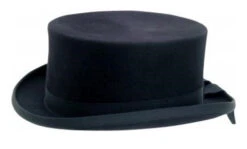 Horka Navy Felt Top Hat