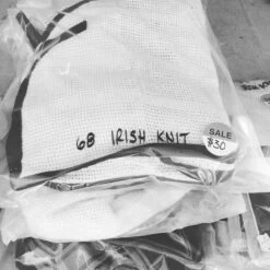 Pony Cotton Irish Knit Blanket