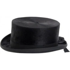 Horka Black Silk Top Hat
