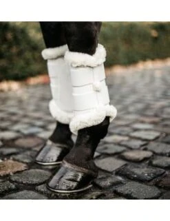 Kentucky Horsewear Turnout Boots Air -Sports - Equestrian Sports kentucky horsewear turnout boots air front white