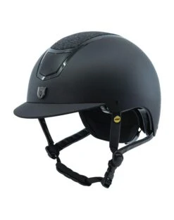 Tipperary Devon With MIPS® Helmet - Matte Black/Sparkle Top